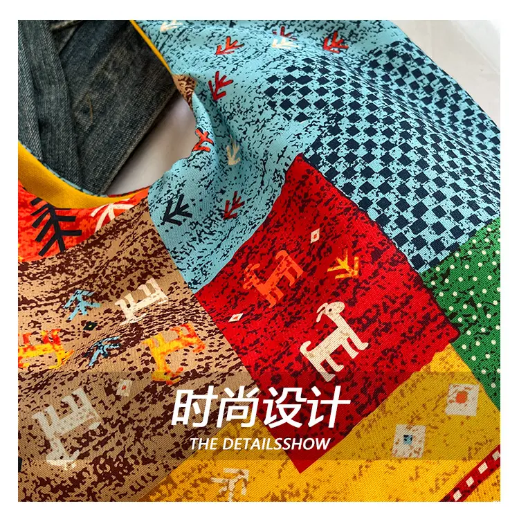 2025 Ethnic Floral Patchwork Shoulder Bag for Women — feature 8