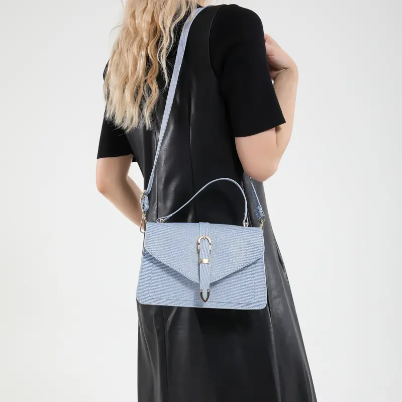Pink Korean Style Crossbody Bag for Women - Image 7