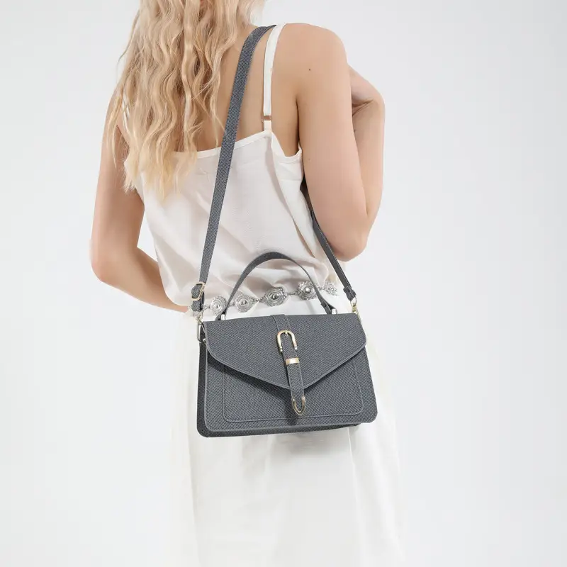 Pink Korean Style Crossbody Bag for Women - Image 8
