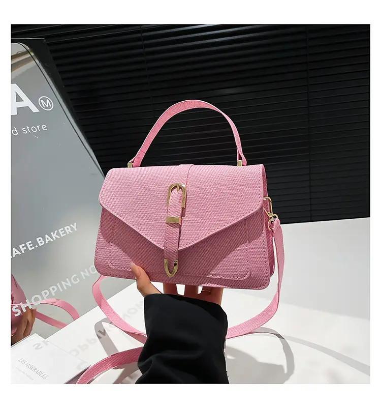 Pink Korean Style Crossbody Bag for Women — feature 28