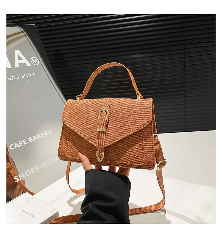 Pink Korean Style Crossbody Bag for Women - Image 2