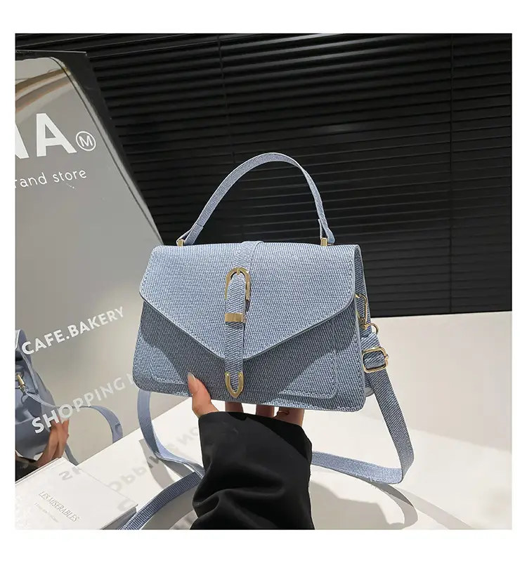 Pink Korean Style Crossbody Bag for Women - Image 4