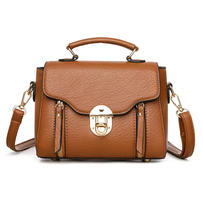Black Crossbody Bag Women 2025 New Retro Style - Image 3