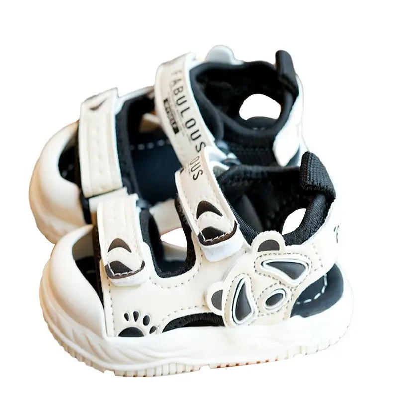 Toddler Sandals White Soft Sole Anti Drop