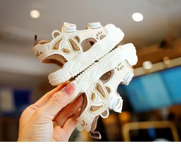 Toddler Sandals White Soft Sole Anti Drop — feature 11