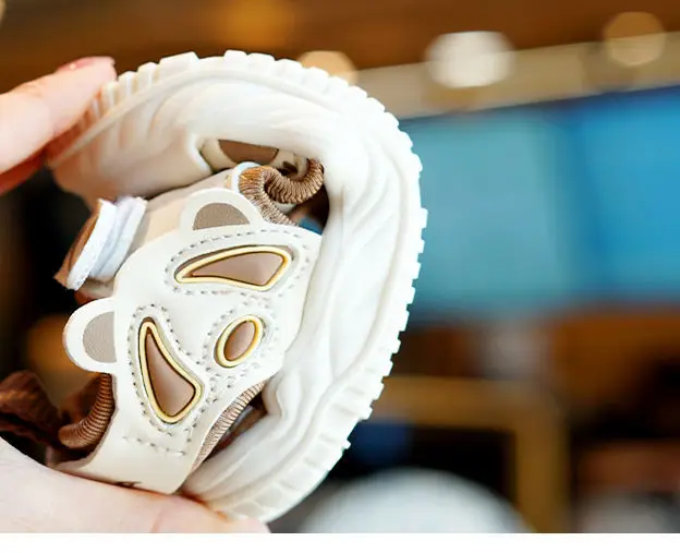 Toddler Sandals White Soft Sole Anti Drop — feature 2