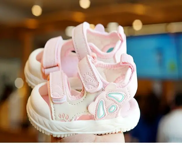 Toddler Sandals White Soft Sole Anti Drop — feature 7
