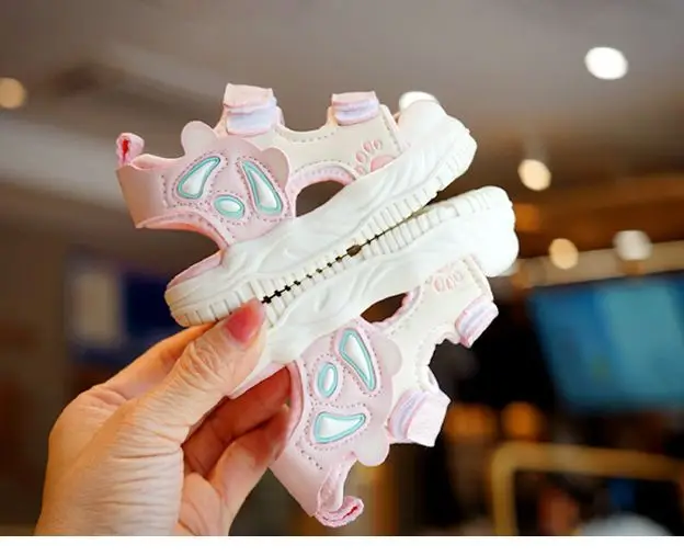 Toddler Sandals White Soft Sole Anti Drop — feature 8