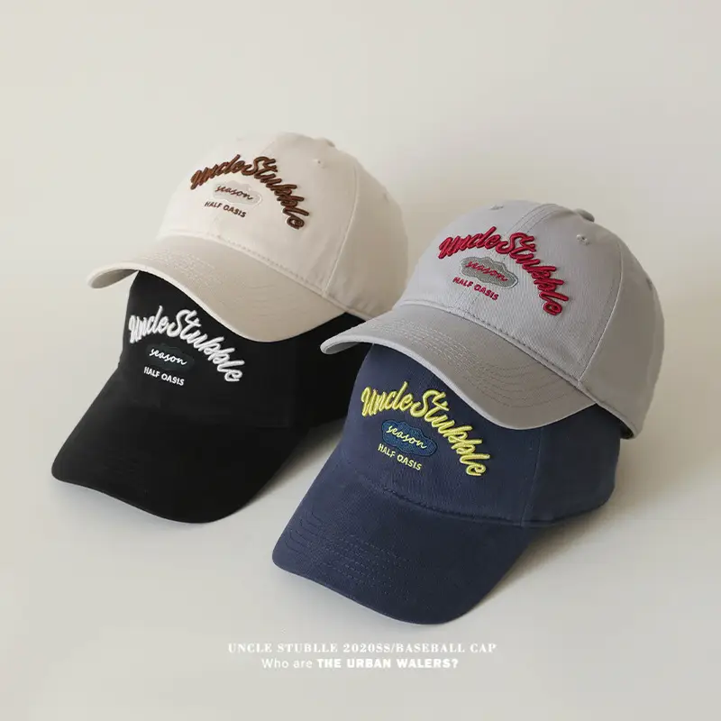 Uncle Stubble Baseball Cap Multi Color Wide Brim - Image 8