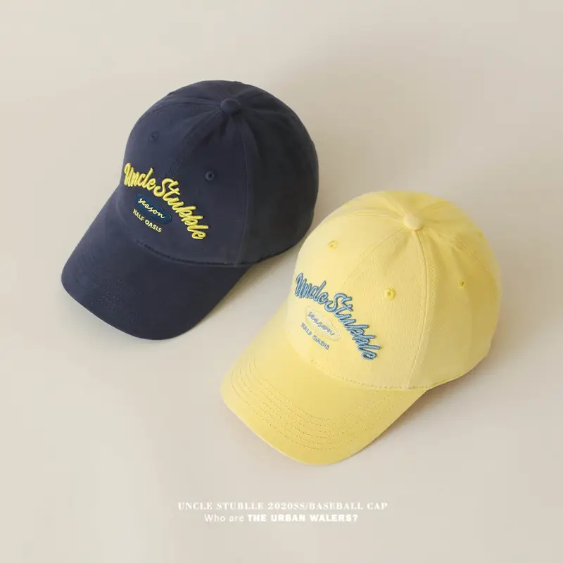 Uncle Stubble Baseball Cap Multi Color Wide Brim — feature 10