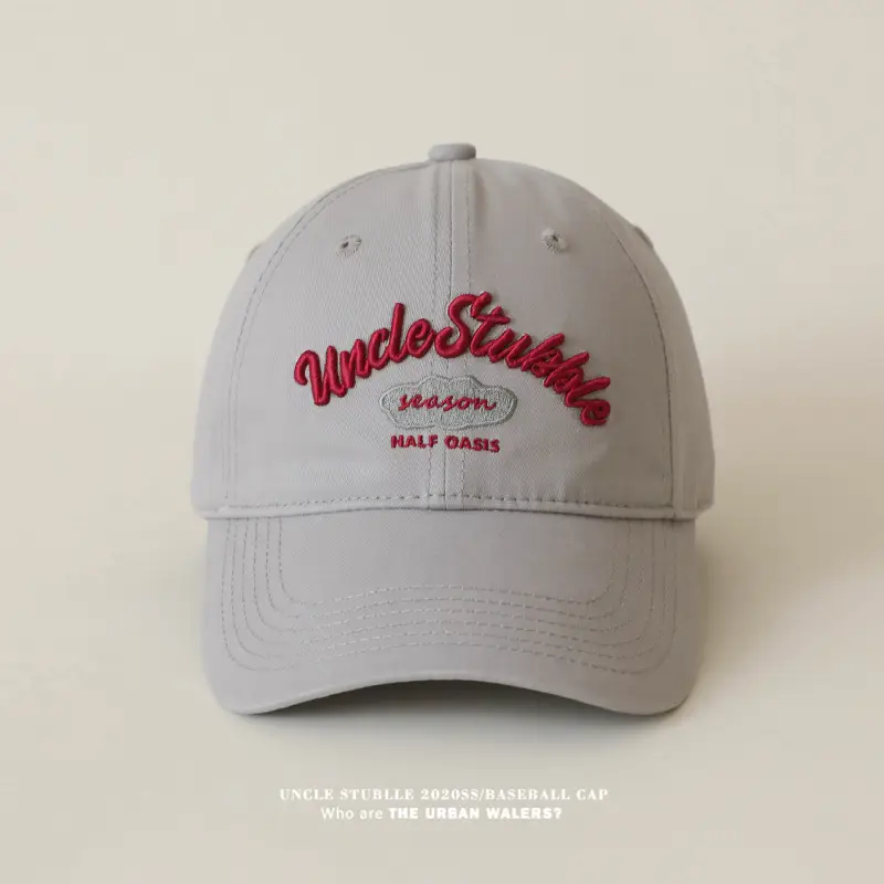 Uncle Stubble Baseball Cap Multi Color Wide Brim — feature 12