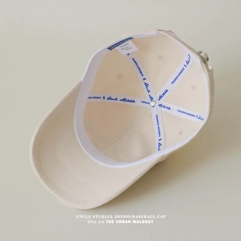 Uncle Stubble Baseball Cap Multi Color Wide Brim — feature 4