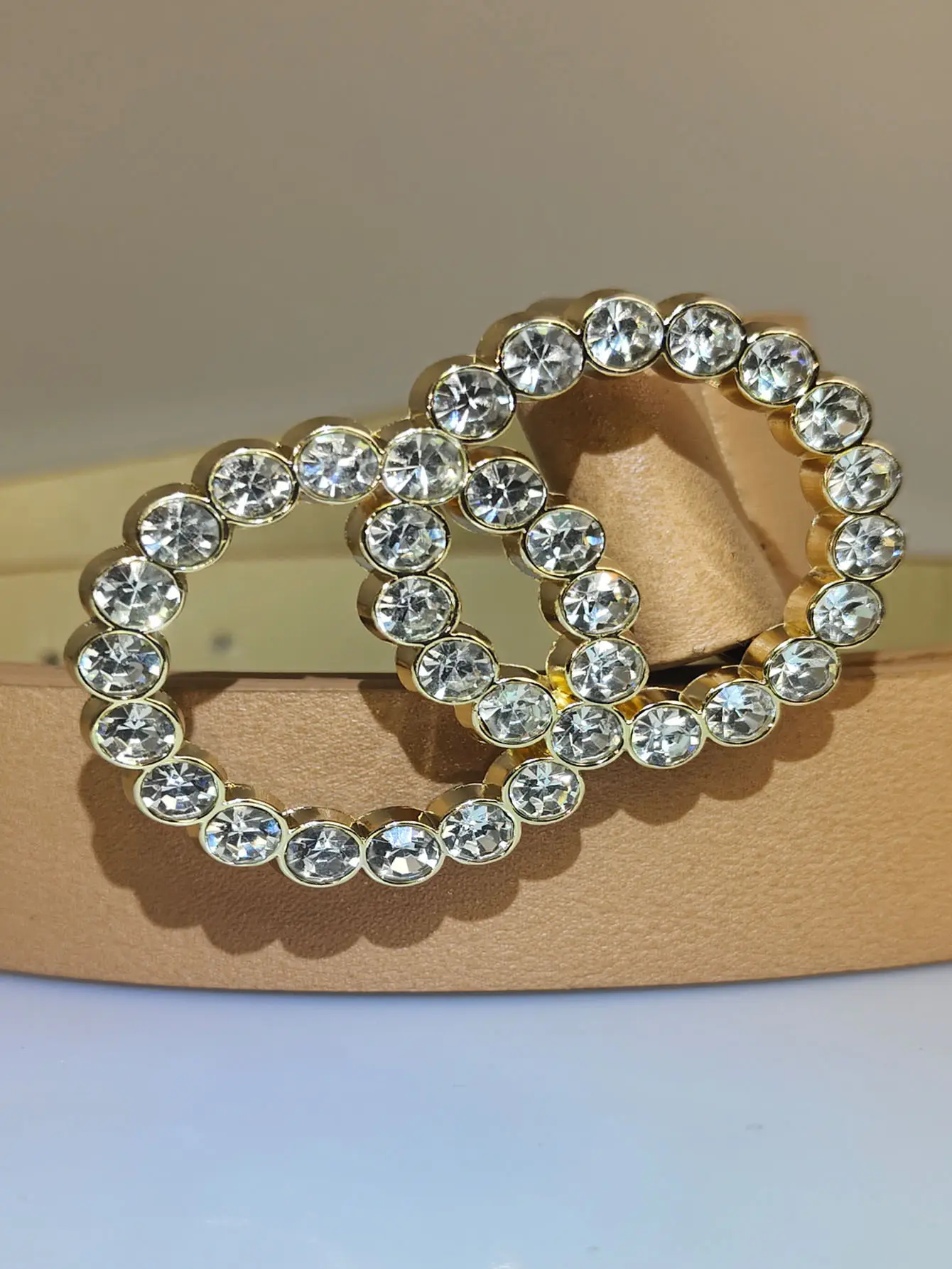 Sweet Rhinestone Belt for Girls Slim Fit Skirt — feature 1