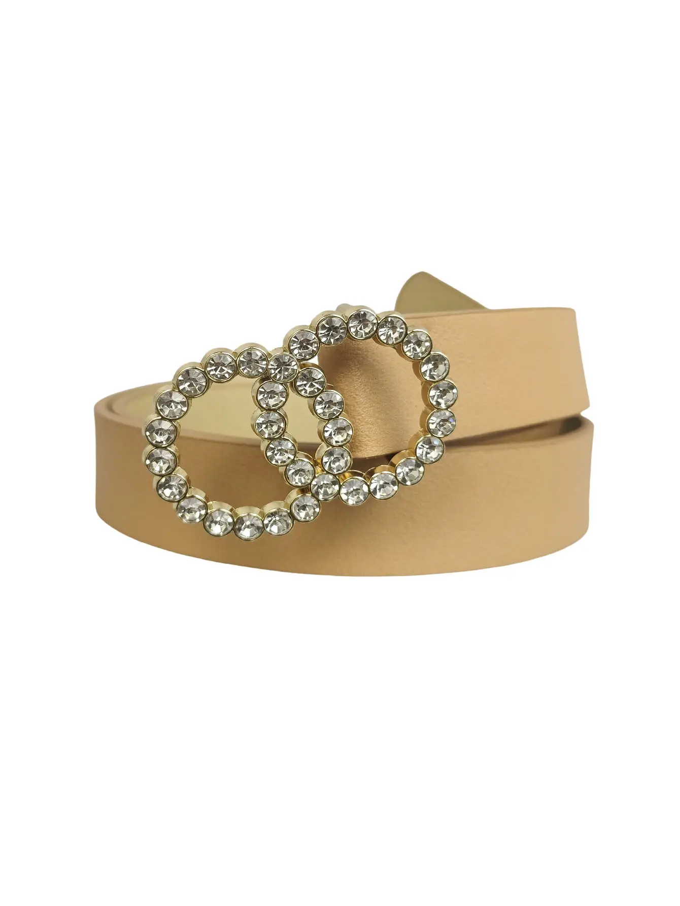 Sweet Rhinestone Belt for Girls Slim Fit Skirt