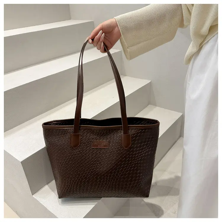 White Korean Style Large Capacity Tote Bag for Women — feature 15