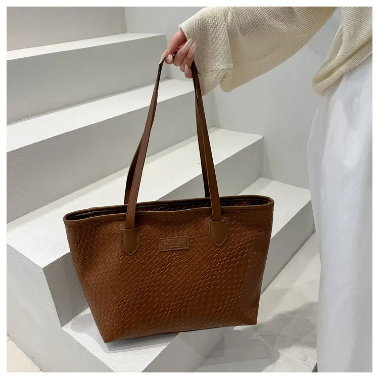 White Korean Style Large Capacity Tote Bag for Women — feature 19