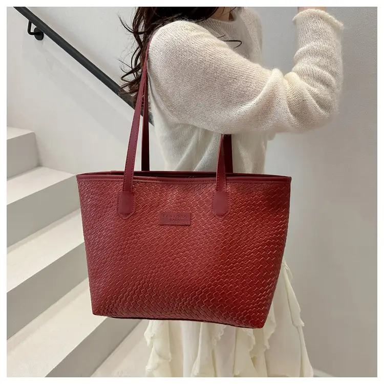 White Korean Style Large Capacity Tote Bag for Women — feature 8