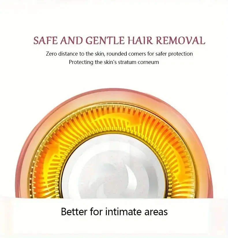 Purple Electric Hair Removal Device for Women — feature 5