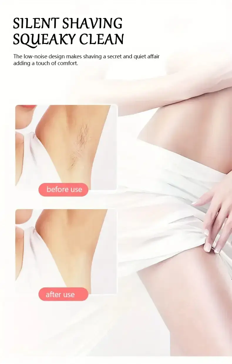Purple Electric Hair Removal Device for Women — feature 9