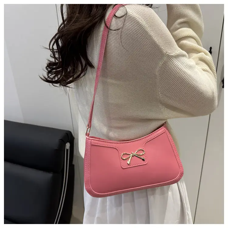 Pink Bow Shoulder Bag for Women 2025 — feature 26