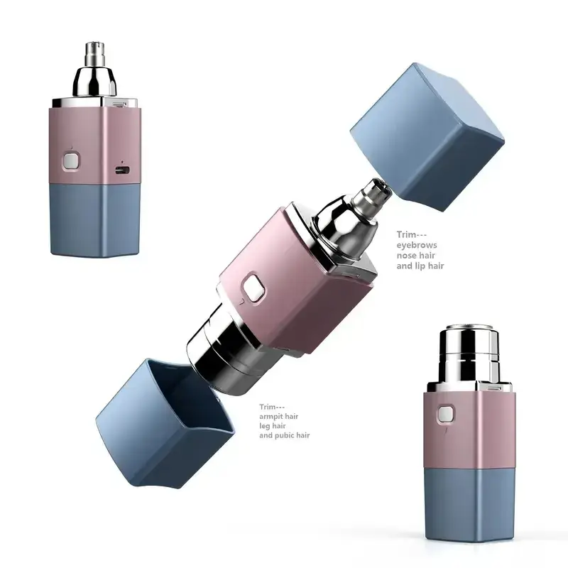 Double-Headed Electric Shaver Pink