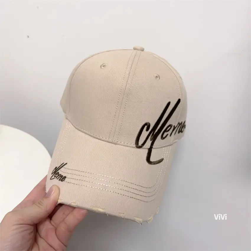 Unisex Embroidered Baseball Cap with Sunshade - Image 3