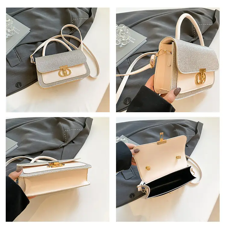 Red Sequin Women's Shoulder Bag 2025 Spring Korean Style — feature 9
