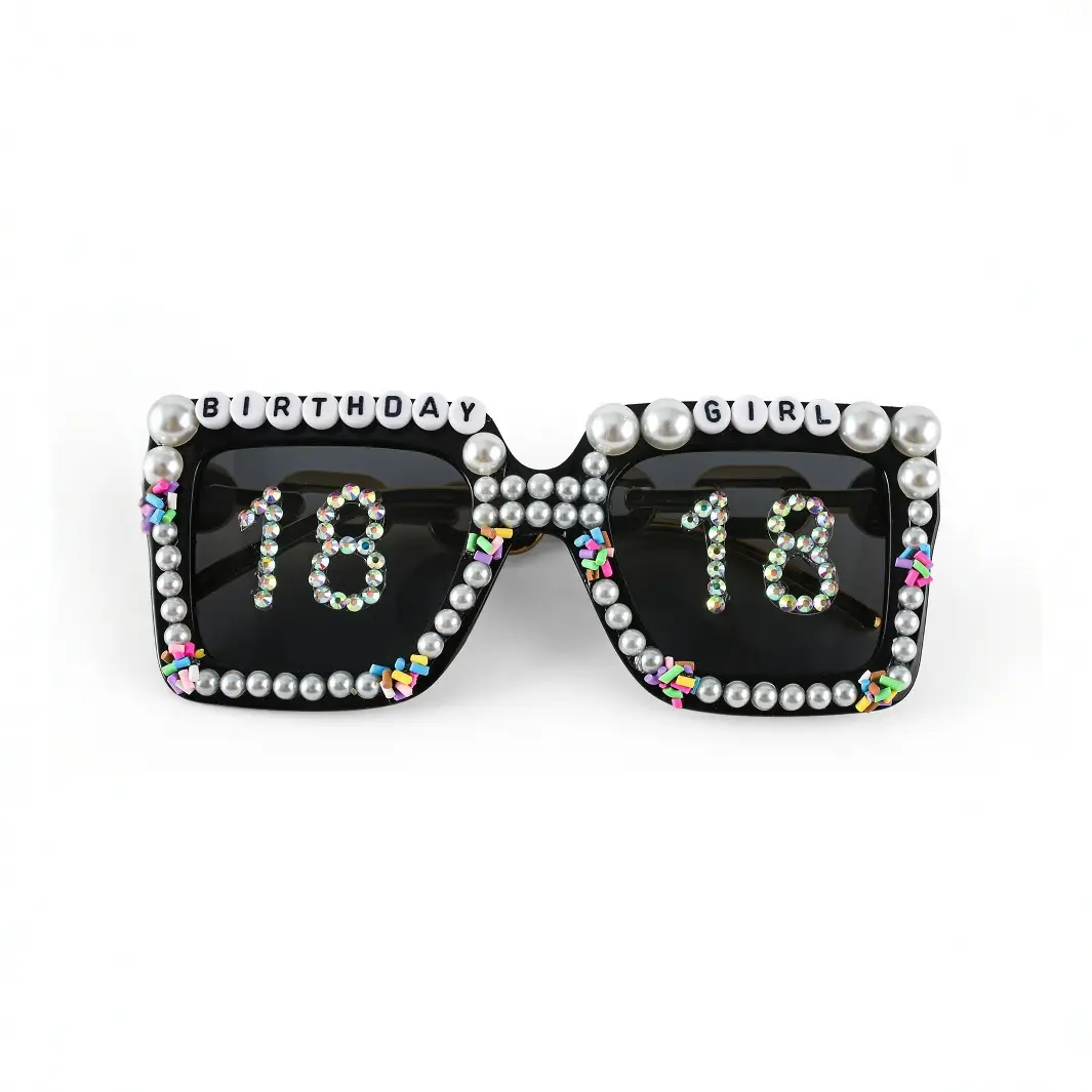 Xiyin Birthday Sunglasses for Women High-End Party Wear