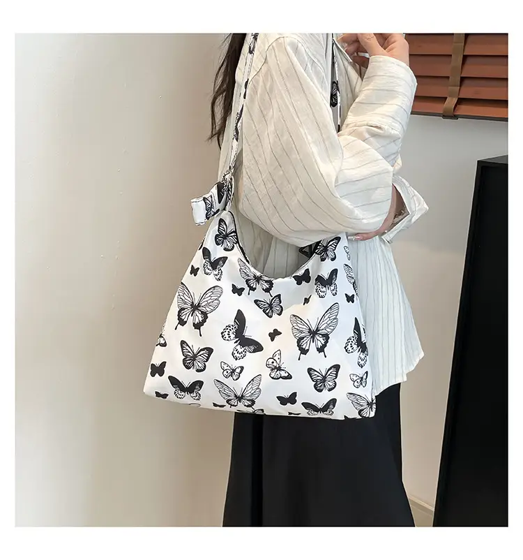 Women's Korean Fashion Fresh Hand Tote Bags 2025 Spring New Large Capacity — feature 17