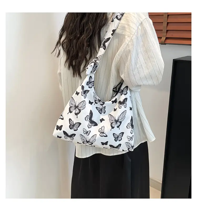 Women's Korean Fashion Fresh Hand Tote Bags 2025 Spring New Large Capacity — feature 18