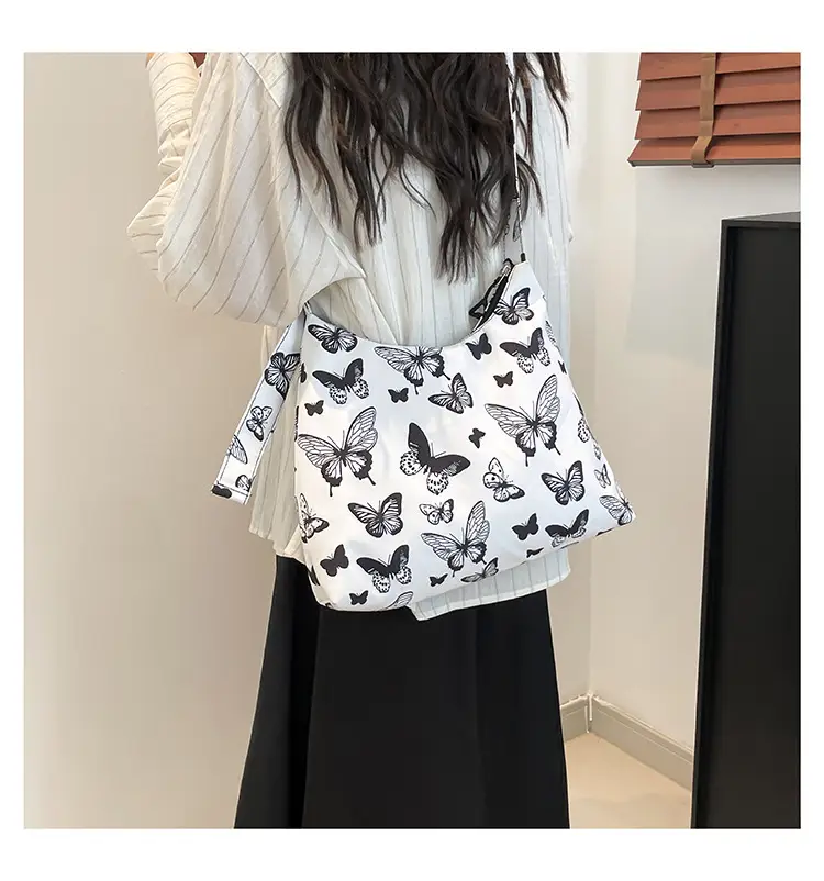 Women's Korean Fashion Fresh Hand Tote Bags 2025 Spring New Large Capacity — feature 21