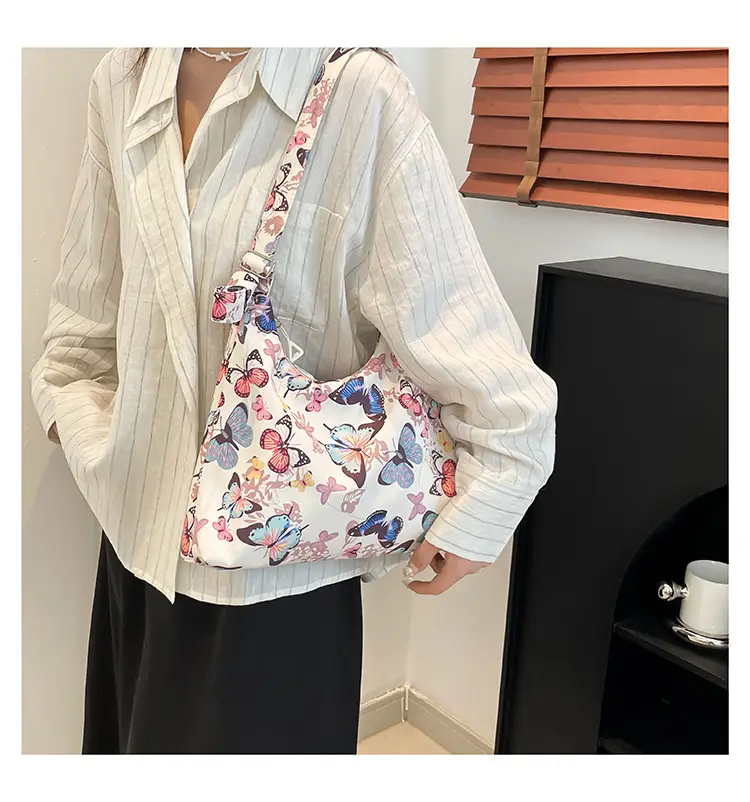 Women's Korean Fashion Fresh Hand Tote Bags 2025 Spring New Large Capacity — feature 24