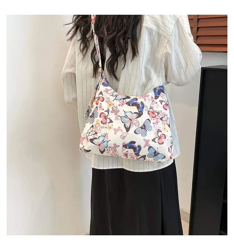 Women's Korean Fashion Fresh Hand Tote Bags 2025 Spring New Large Capacity — feature 25