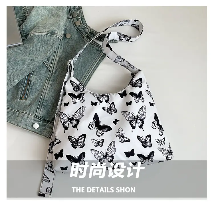Women's Korean Fashion Fresh Hand Tote Bags 2025 Spring New Large Capacity — feature 3