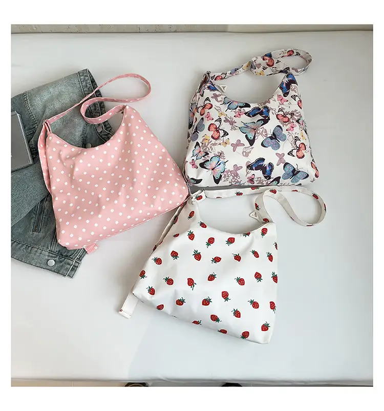 Women's Korean Fashion Fresh Hand Tote Bags 2025 Spring New Large Capacity — feature 31