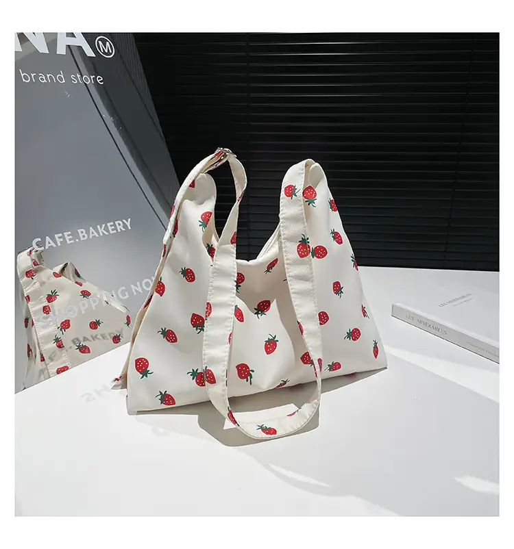 Women's Korean Fashion Fresh Hand Tote Bags 2025 Spring New Large Capacity — feature 35