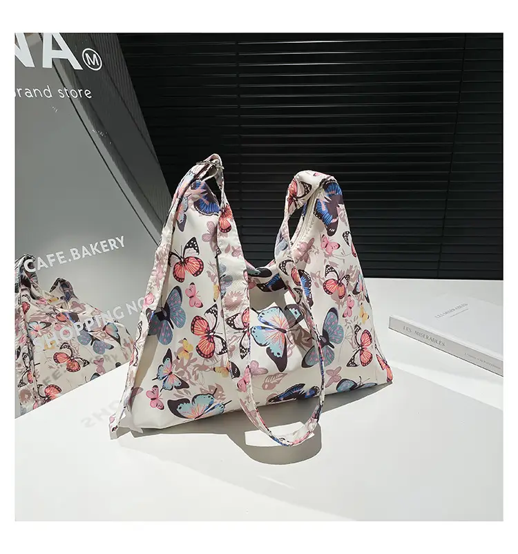 Women's Korean Fashion Fresh Hand Tote Bags 2025 Spring New Large Capacity — feature 37