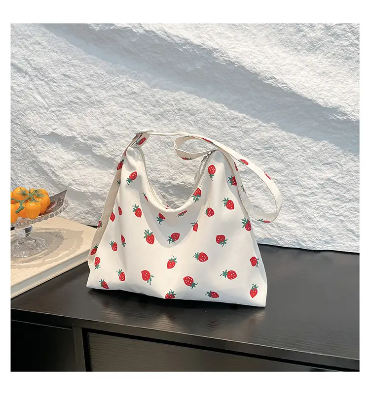 Women's Korean Fashion Fresh Hand Tote Bags 2025 Spring New Large Capacity — feature 44