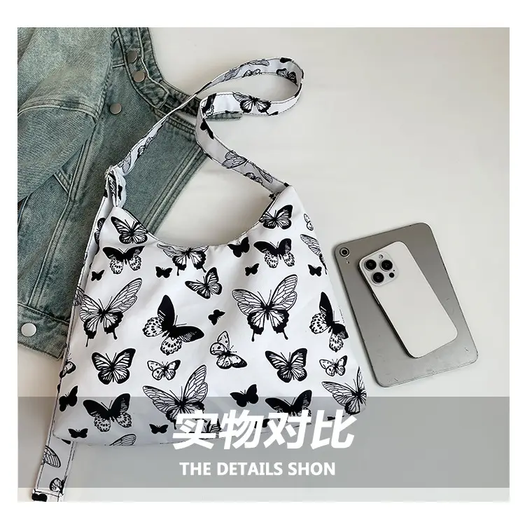 Women's Korean Fashion Fresh Hand Tote Bags 2025 Spring New Large Capacity — feature 6