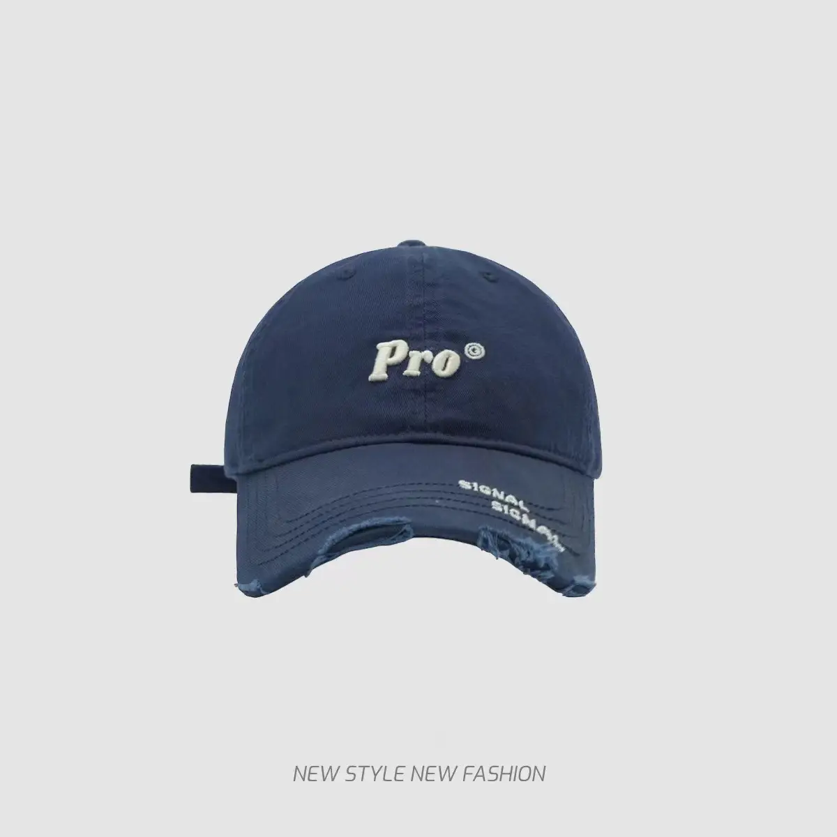 Navy Blue Pro Signal Baseball Cap for Girls Winter — feature 11
