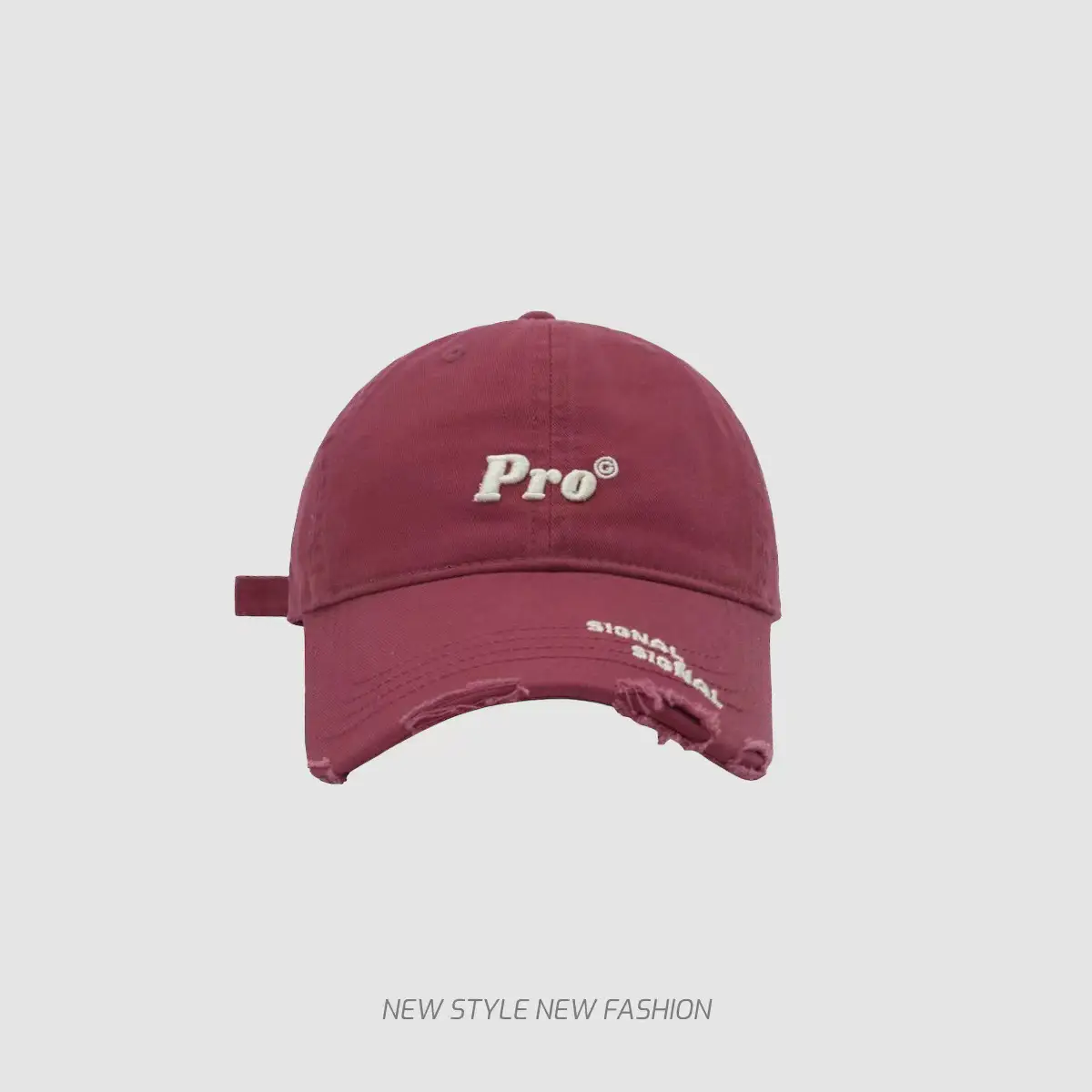 Navy Blue Pro Signal Baseball Cap for Girls Winter — feature 12