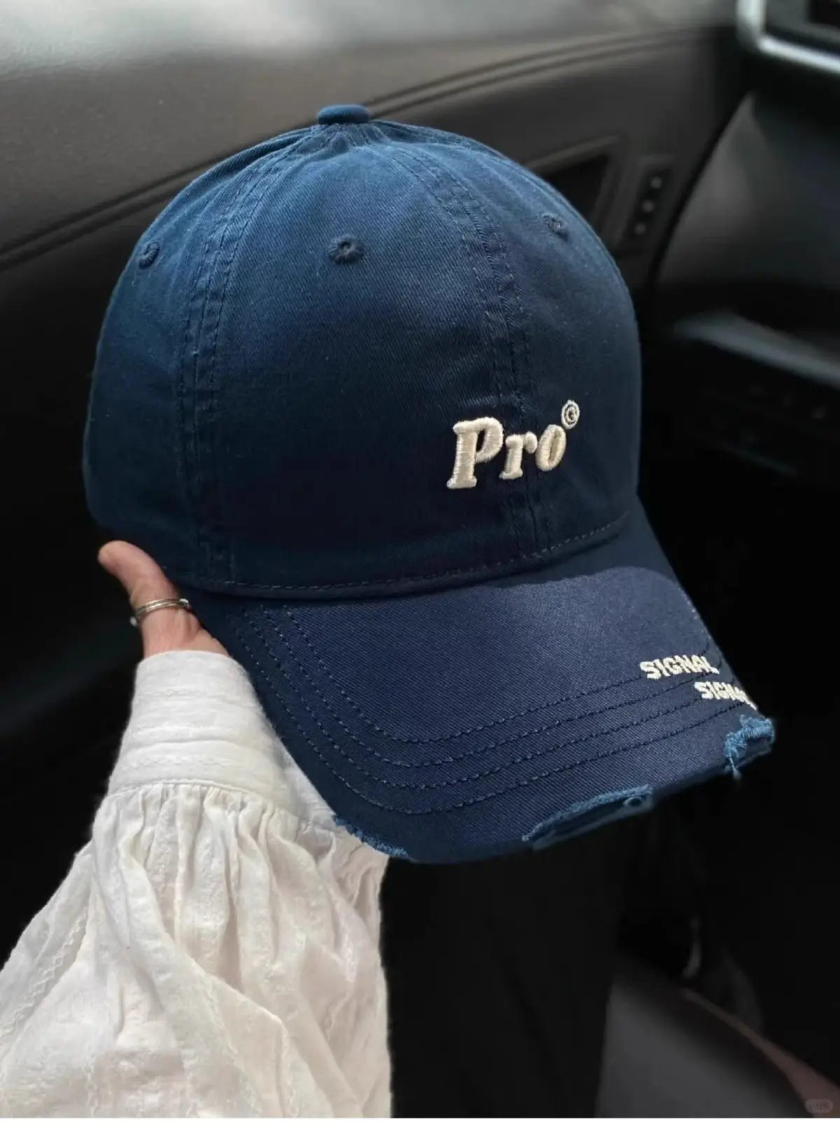 Navy Blue Pro Signal Baseball Cap for Girls Winter — feature 3