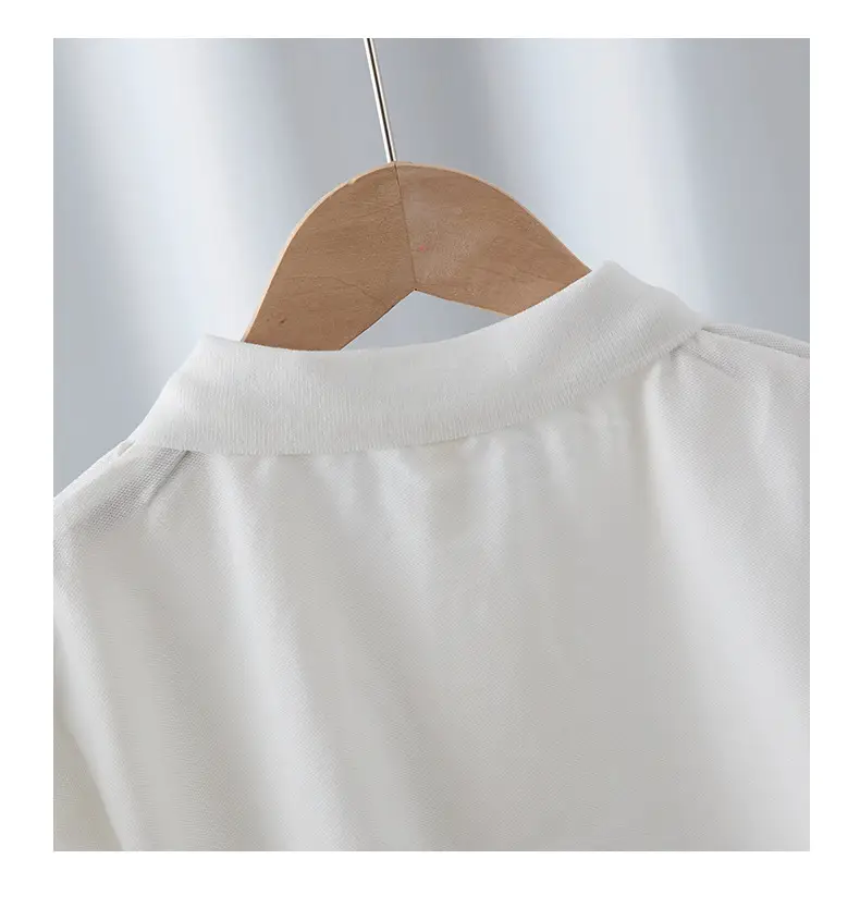 White Boys Polo T-Shirt Short Sleeve 2025 — feature 11