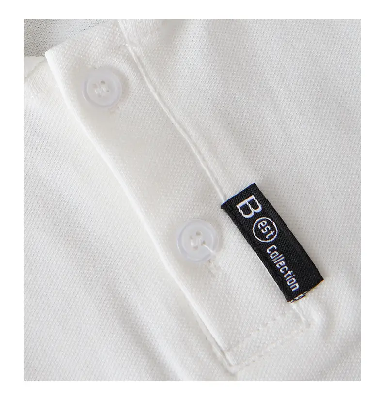 White Boys Polo T-Shirt Short Sleeve 2025 — feature 12