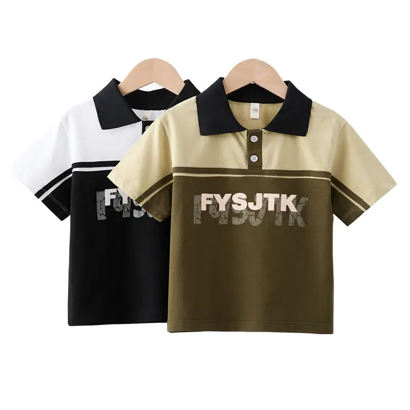 Boys Polo Shirt Summer 2025 FYSJTKT Brand - Image 7