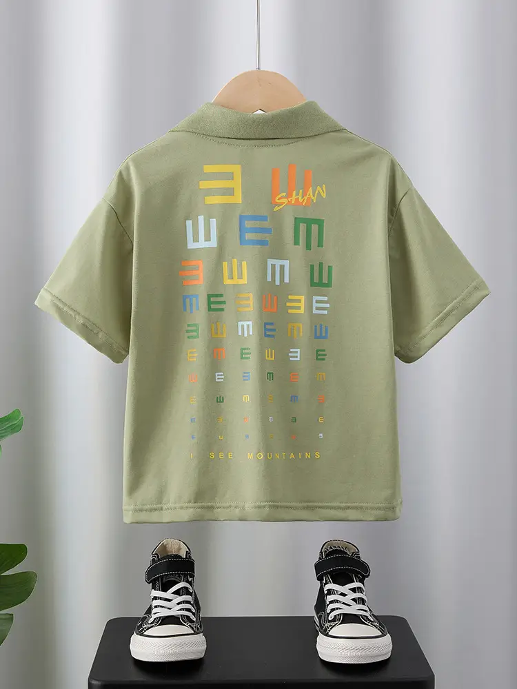 Boys White T-Shirt with "We Are" Print 2025 - Image 8