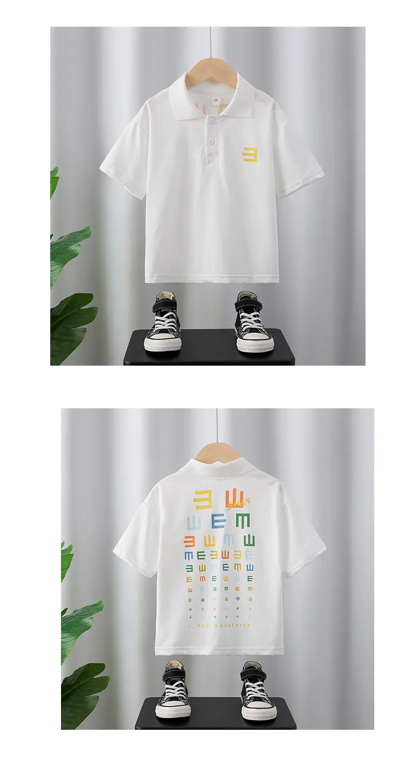 Boys White T-Shirt with "We Are" Print 2025 — feature 9