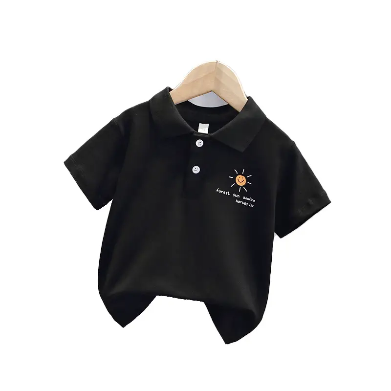 Boys Green Polo T-Shirt Short Sleeve Summer Dress - Image 6