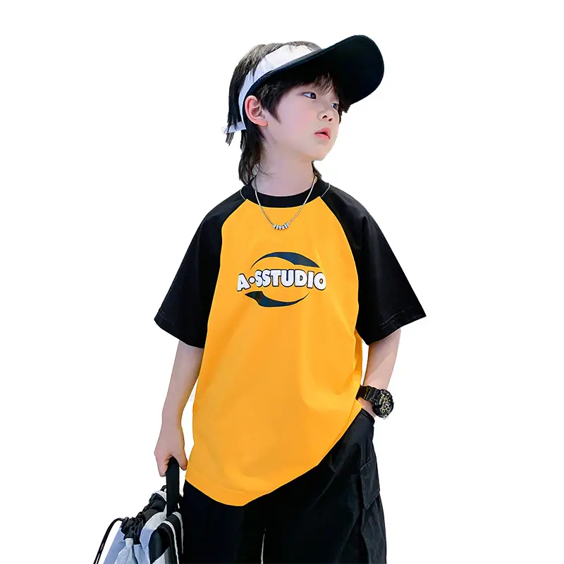 Trendy Boys Green Black T-Shirt Summer 2025 - Image 6