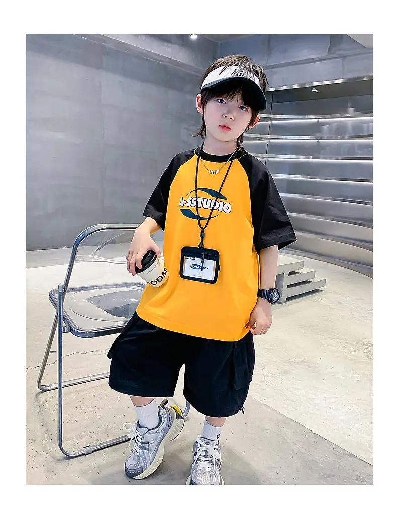 Trendy Boys Green Black T-Shirt Summer 2025 — feature 11